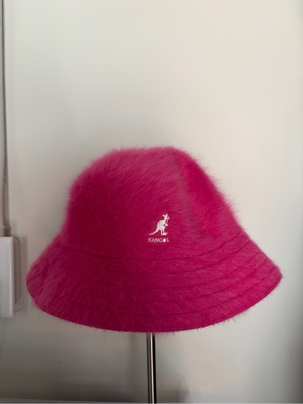 Kangol Women's Furgora Bucket Hat in Hot Pink